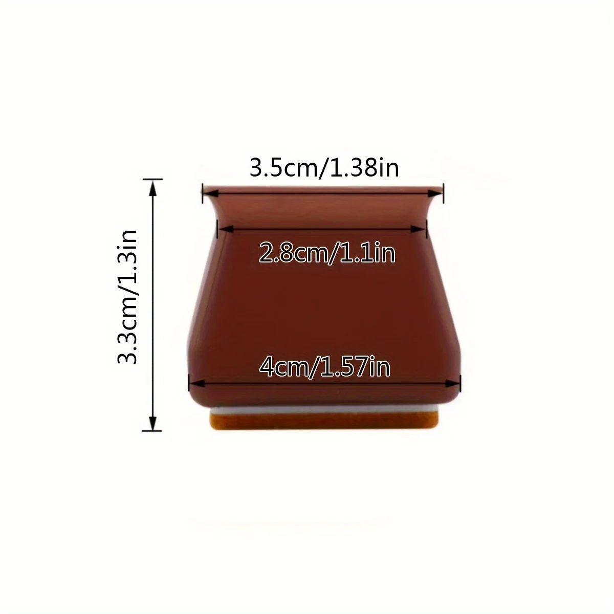 แผ่นรองขาเก้าอี้ซิลิโคนแบบสี่เ - Furniture Foot Pad บทวิจารณ์และราคา