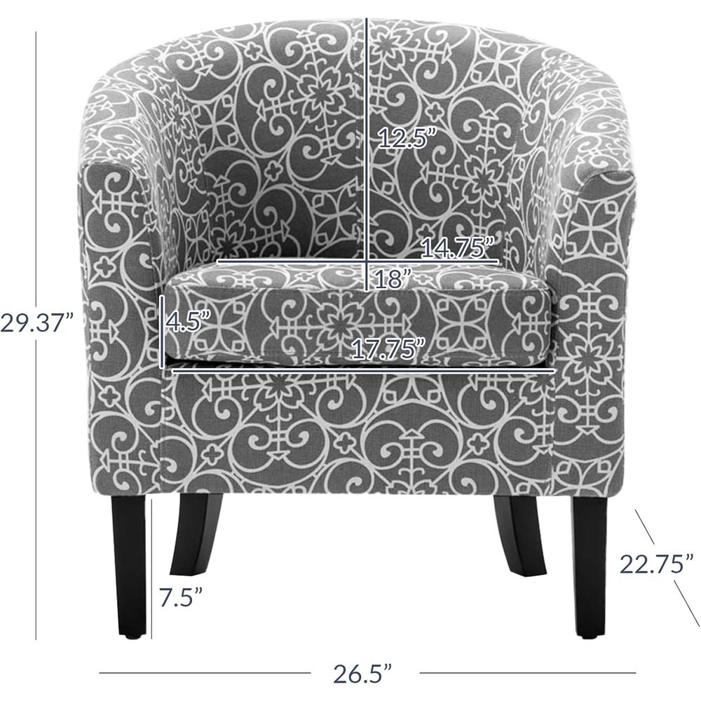 ชุดเก้าอี้ทรงบาร์เรล Accent จำ - Furniture Leg Set บทวิจารณ์และราคา