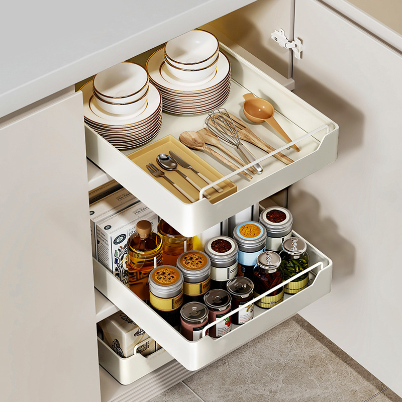ที่เก็บของในครัวแบบโลหะพร้อมรา - Drawer Slide Pair บทวิจารณ์และราคา
